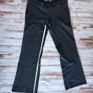 Betabrand Black Boot Cut Pants
